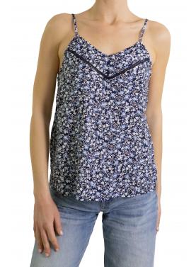 Canotta fantasia con due bottoni Only